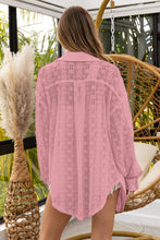 Load image into Gallery viewer, BiBi Oversized Lace Shacket with Front Pockets
