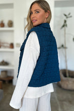 Load image into Gallery viewer, Double Take Full Size Pocketed Texture Snap Down Vest Coat
