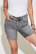 Load image into Gallery viewer, Judy Blue Full Size High Waist Washed Denim Shorts
