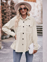 Load image into Gallery viewer, Mandy Collared Neck Long Sleeve Shirt
