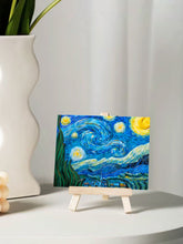 Load image into Gallery viewer, Relief Van Gogh&#39;s Starry Night DIY 3D Oil Painting Kit
