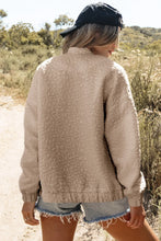 Load image into Gallery viewer, Baseball Collar Floral Quilted Jacket
