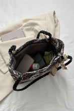 Load image into Gallery viewer, Braided Strap Polyester Tote Bag
