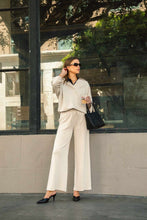 Load image into Gallery viewer, Umgee Full Size Drawstring Wide Leg Pants with Pockets
