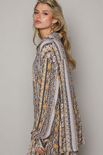 Load image into Gallery viewer, POL Long Sleeve Button Down Printed Shirt
