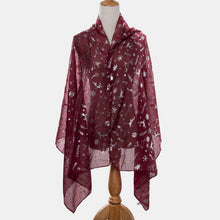 Load image into Gallery viewer, Christmas Element Polyester Scarf
