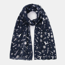 Load image into Gallery viewer, Christmas Element Polyester Scarf
