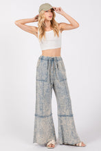 Load image into Gallery viewer, SAGE + FIG Mineral Washed Terry Wide Leg Pants
