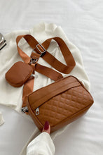 Load image into Gallery viewer, Adored PU Leather Shoulder Bag with Small Purse
