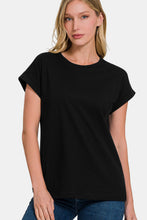 Load image into Gallery viewer, Zenana Crew Neck Short Sleeve T-Shirt
