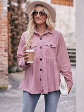 Load image into Gallery viewer, Mandy Collared Neck Long Sleeve Shirt
