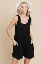 Load image into Gallery viewer, Culture Code Full Size Shoulder Knot Baggy Romper
