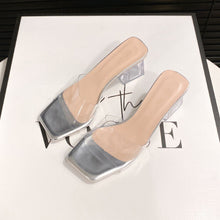 Load image into Gallery viewer, Open Toe Block Heel Sandals
