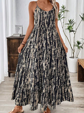 Load image into Gallery viewer, Printed Scoop Neck Maxi Cami Dress
