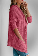Load image into Gallery viewer, Double Take Pocketed Open Front Long Sleeve Cardigan
