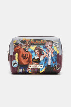Load image into Gallery viewer, Nicole Lee USA Printed Extra Large Cosmetic Pouch
