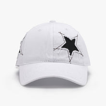 Load image into Gallery viewer, Adjustable Star Raw Hem Cap
