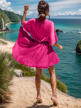 Load image into Gallery viewer, Surplice Half Sleeve Mini Dress
