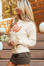 Load image into Gallery viewer, BOO Round Neck Long Sleeve Sweater
