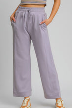 Load image into Gallery viewer, Umgee Drawstring Elastic Waist Wide Leg Pants
