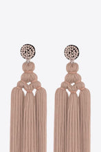 Load image into Gallery viewer, Beaded Tassel Earrings
