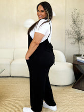 Load image into Gallery viewer, Culture Code Full Size Plunge Sleeveless Jumpsuit with Pockets
