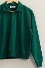 Load image into Gallery viewer, HYFVE Half Zip Drop Shoulder Sweatshirt
