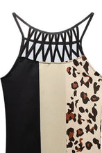 Load image into Gallery viewer, Printed Grecian Neck Mini Dress
