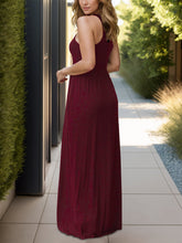 Load image into Gallery viewer, Pocketed Round Neck Sleeveless Dress
