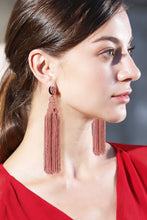 Load image into Gallery viewer, Beaded Tassel Earrings
