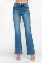 Load image into Gallery viewer, bytos Full Size Cat&#39;s Whiskers Mid Rise Bootcut Jeans
