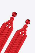 Load image into Gallery viewer, Beaded Tassel Earrings
