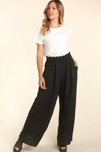 Load image into Gallery viewer, Haptics Elastic Waist Wide Leg Pants with Pockets
