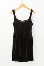 Load image into Gallery viewer, Wide Strap Mini Dress with Pockets
