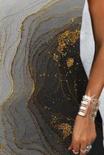 Load image into Gallery viewer, Printed Grecian Neck Mini Dress
