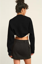 Load image into Gallery viewer, HYFVE Ribbed Knit Bolero Cardigan
