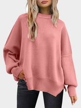Load image into Gallery viewer, Round Neck Long Sleeve Sweater
