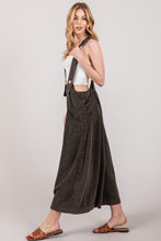 Load image into Gallery viewer, SAGE + FIG Full Size Wide Strap Wide Leg Overalls
