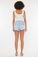 Load image into Gallery viewer, Kancan Distressed Button Fly Denim Shorts
