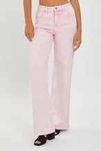 Load image into Gallery viewer, RISEN Full Size High Rise Tummy Control Wide Leg Jeans
