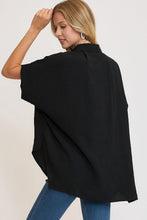 Load image into Gallery viewer, Umgee Full Size High-Low Button Up Short Sleeve Shirt
