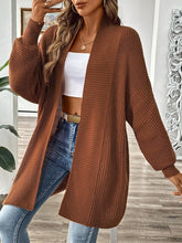 Load image into Gallery viewer, Open Front Long Sleeve Cardigan
