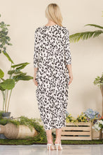 Load image into Gallery viewer, Celeste Full Size Leopard Contrast Dress with Pockets
