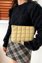 Load image into Gallery viewer, Zenana Quilted Puffy Pouch Clutch Bag
