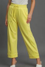 Load image into Gallery viewer, Umgee Drawstring Elastic Waist Wide Leg Pants
