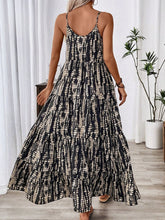 Load image into Gallery viewer, Printed Scoop Neck Maxi Cami Dress

