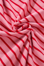 Load image into Gallery viewer, Pocketed Striped Half Sleeve Tee Dress
