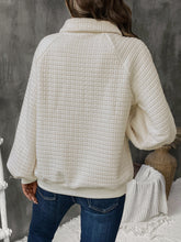 Load image into Gallery viewer, Perfee Half Button Long Sleeve Sweatshirt
