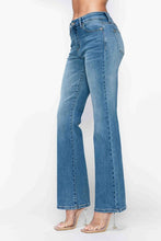 Load image into Gallery viewer, bytos Full Size Cat&#39;s Whiskers Mid Rise Bootcut Jeans
