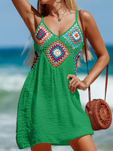 Load image into Gallery viewer, Cutout V-Neck Cover-Up Dress
